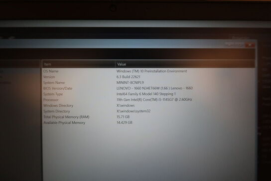 Bærbarcomputer LENOVO Thinkpad T14 Gen 2