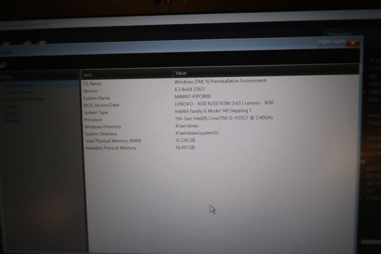 Bærbarcomputer LENOVO Thinkpad T14s Gen 2