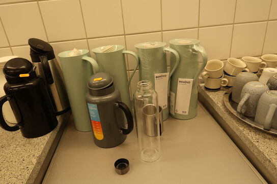 Div. Kaffekander, krus m.m.