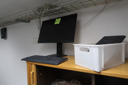 4 stk. jalousiskabe med div. Elektronik