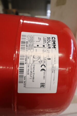 60 stk Ekspansionsbeholdere 8 l