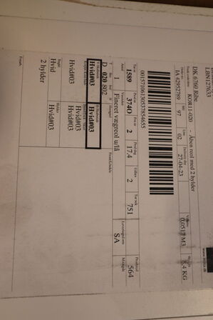 3 stk Diverse inddækning og skab