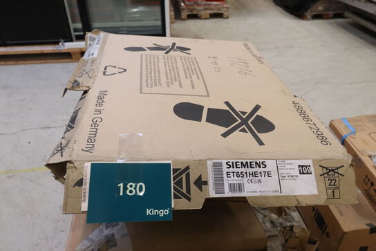 Glaskeramisk kogesektion Siemens