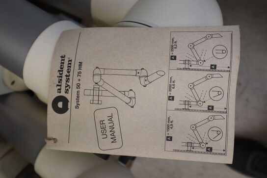 15 stk Udsugningsarme Alsident system