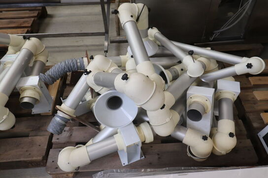 15 stk Udsugningsarme Alsident system