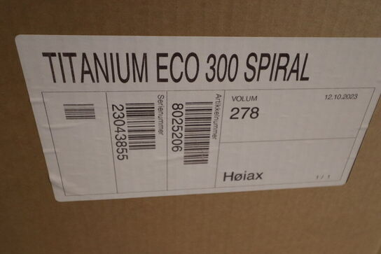 Varmtvandsbeholder 278 l