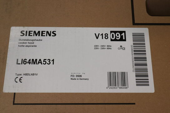 Udtræksemhætte Siemens