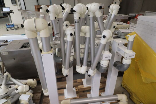 15 stk Udsugningsarme Alsident system