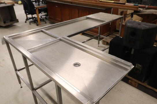 Industriopvasker og skyllebord