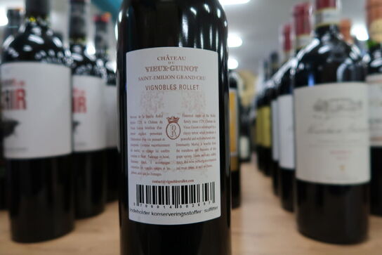 1 fl. Rødvin CHÂTEAU DU VIEUX-GUINOT SAINT-EMILION GRAND-CRU 2019