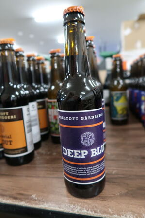 20 fl. Øl EBELTOFT GÅRDBRYGGERI Hjem til Jul IPA - 2025, Deep Blue