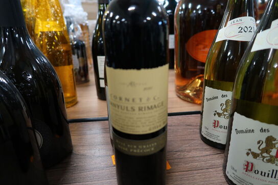 6 fl. Vin (se billeder)