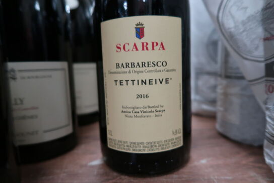 1 fl. Rødvin SCARPA BARBARESCO TETTINEIVE 2016
