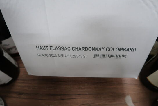 6 fl. Hvidvin HAUT FLASSAC Chardonnay - COLOMBARD 2023