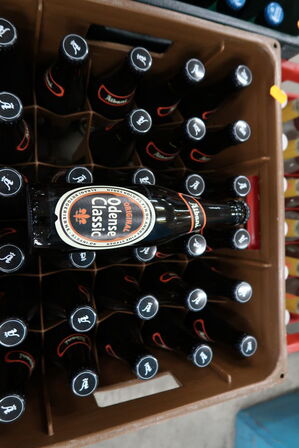 3 stk. kasser med alkoholfriøl/øl/sodavand