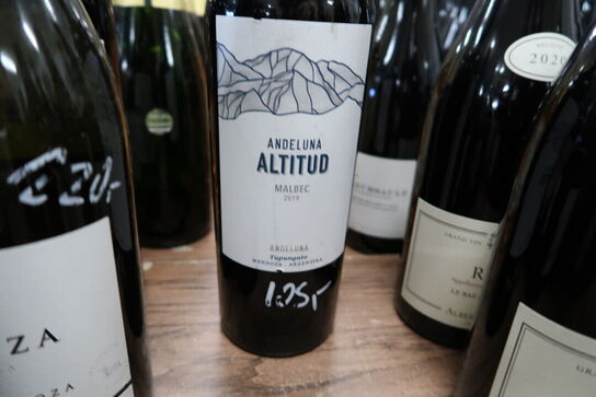 6 fl. Blandet vin (se billeder)