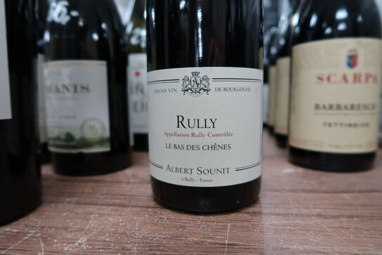 1 fl. Rødvin RULLY LE BAS DES CHÊNES ALBERT SOUNIT GRAND VIN DE BOURGOGNE