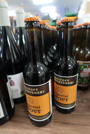 13 fl. Øl EBELTOFT GÅRDBRYGGERI Imperial Stout, Weissbier