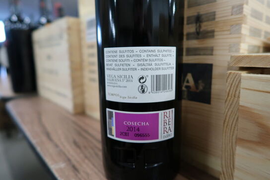 1 fl. Rødvin VEGA-SICILLIA VALBUENA RIBERA DEL DUERO 2014