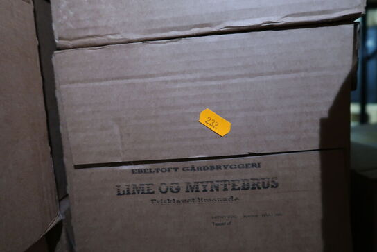 3 kasser sodavand EBELTOFT GÅRDBRYGGERI