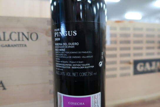 1 fl. Rødvin FLOR DE PINGUS 2020