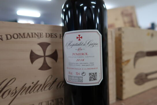 1 fl. Rødvin HISPITALET DE GARZIN POMEROL 2016