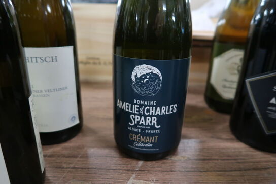 6 fl. Vin/mousserendevin (se billeder)