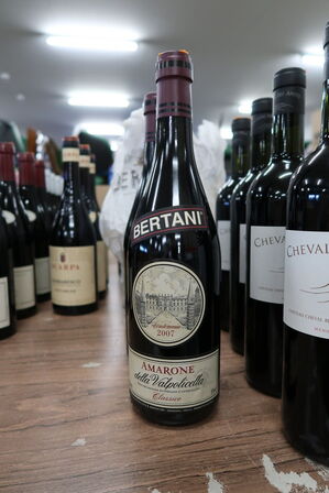 1 fl. Rødvin AMARONE BERTANI DELLA VALPOLICELLA 2007