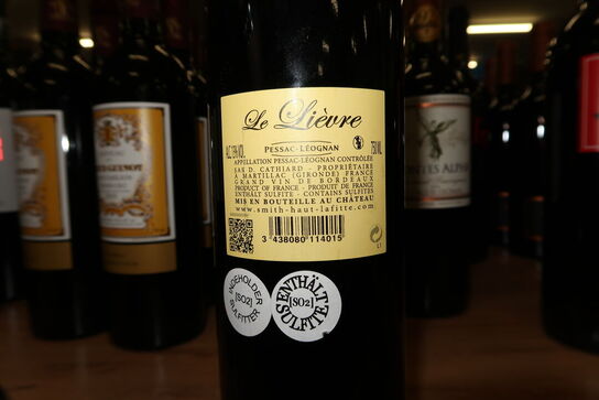 1 fl. Rødvin LE LIÈVRE PESSAC-LÉOGNAN 2014
