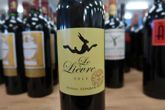 1 fl. Rødvin LE LIÈVRE PESSAC-LÉOGNAN 2014