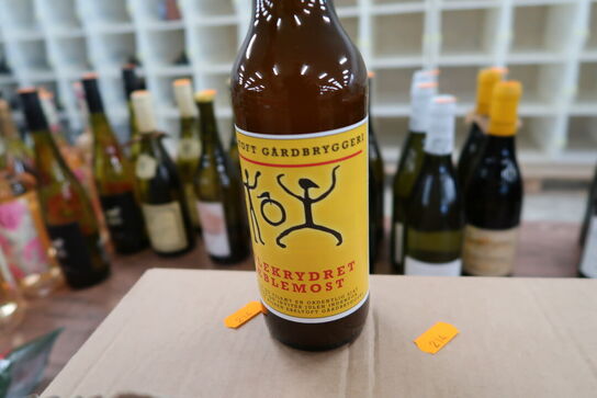 28 fl. Alkoholfriøl/æblemost EBELTOFT GÅRDBRYGGERI