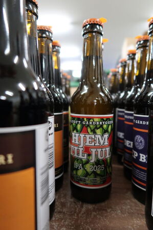 20 fl. Øl EBELTOFT GÅRDBRYGGERI Hjem til Jul IPA - 2025, Deep Blue