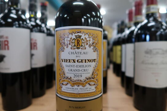 1 fl. Rødvin CHÂTEAU DU VIEUX-GUINOT SAINT-EMILION GRAND-CRU 2019