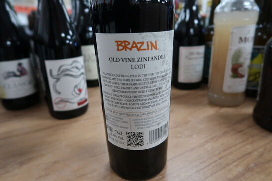 3 fl. Rødvin BRAZIN OLD VINE ZINFANDEL 2021