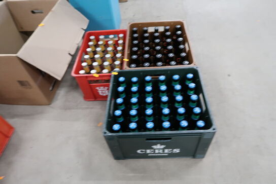 3 stk. kasser med alkoholfriøl/øl/sodavand