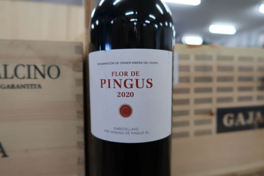 1 fl. Rødvin FLOR DE PINGUS 2020
