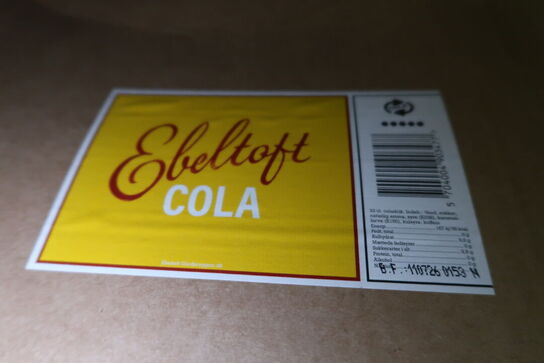 3 kasser sodavand EBELTOFT GÅRDBRYGGERI