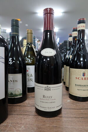 1 fl. Rødvin RULLY LE BAS DES CHÊNES ALBERT SOUNIT GRAND VIN DE BOURGOGNE