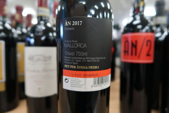 1 fl. Rødvin ÀN 2017