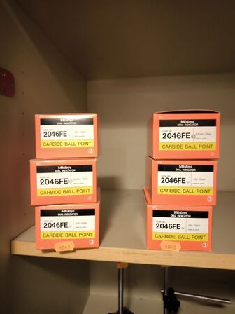 3 stk. Måleur MITUTOYO 2046FE