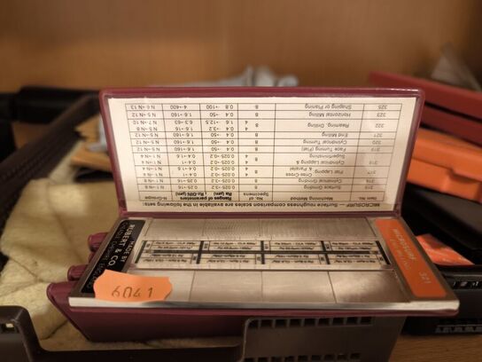 5 stk. Overfladeruhedssammenligner RUBERT MICROSURF 321