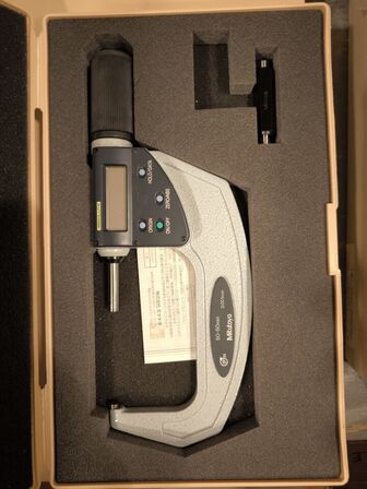 2 stk. Digital mikrometerskruer  MITUTOYO