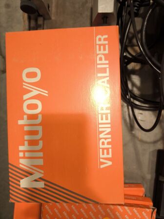 5 stk. Nonius skydelære MITUTOYO VERNER CALIPER