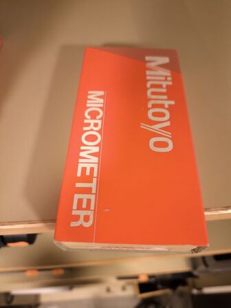 7 stk. Mikrometer MITUTOYO M310-25