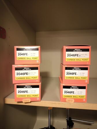 3 stk. Måleur MITUTOYO 2046FE