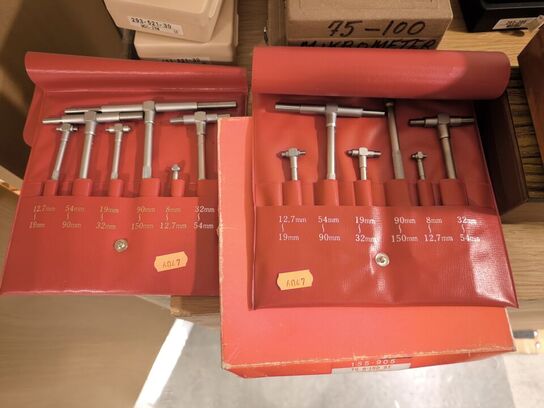 2 stk. Teleskopmålere MITUTOYO CODE NO. 155-905