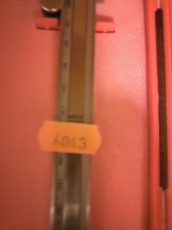 Skydelære med måleur MITUTOYO