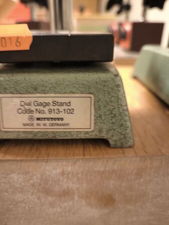 2 stk. Måleurstativ MITUTOYO