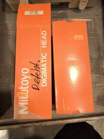 2 stk. Digital micrometerhoved MITUTOYO CODE NO. 164-161