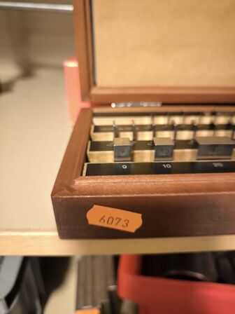 Måleklodssæt MITUTOYO CODE NO. 516-967